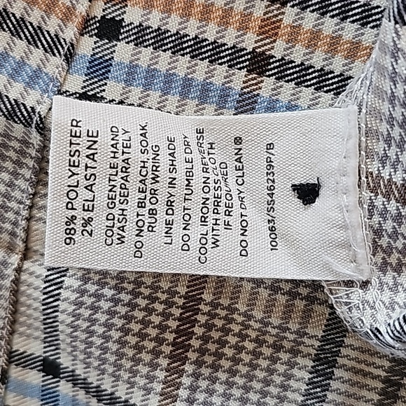 GLASSONS Plaid Pleated Mini Skirt Light Academia Size 14 - Picture 8 of 12